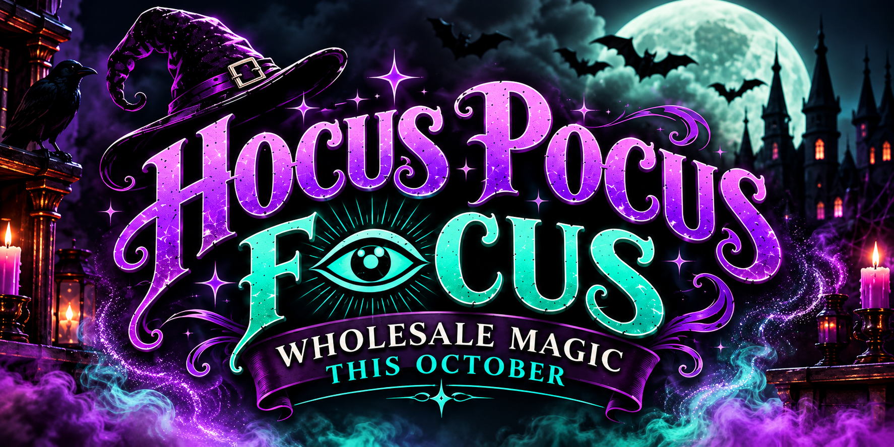 Hocus Pocus Focus - Wholesale Magic This October