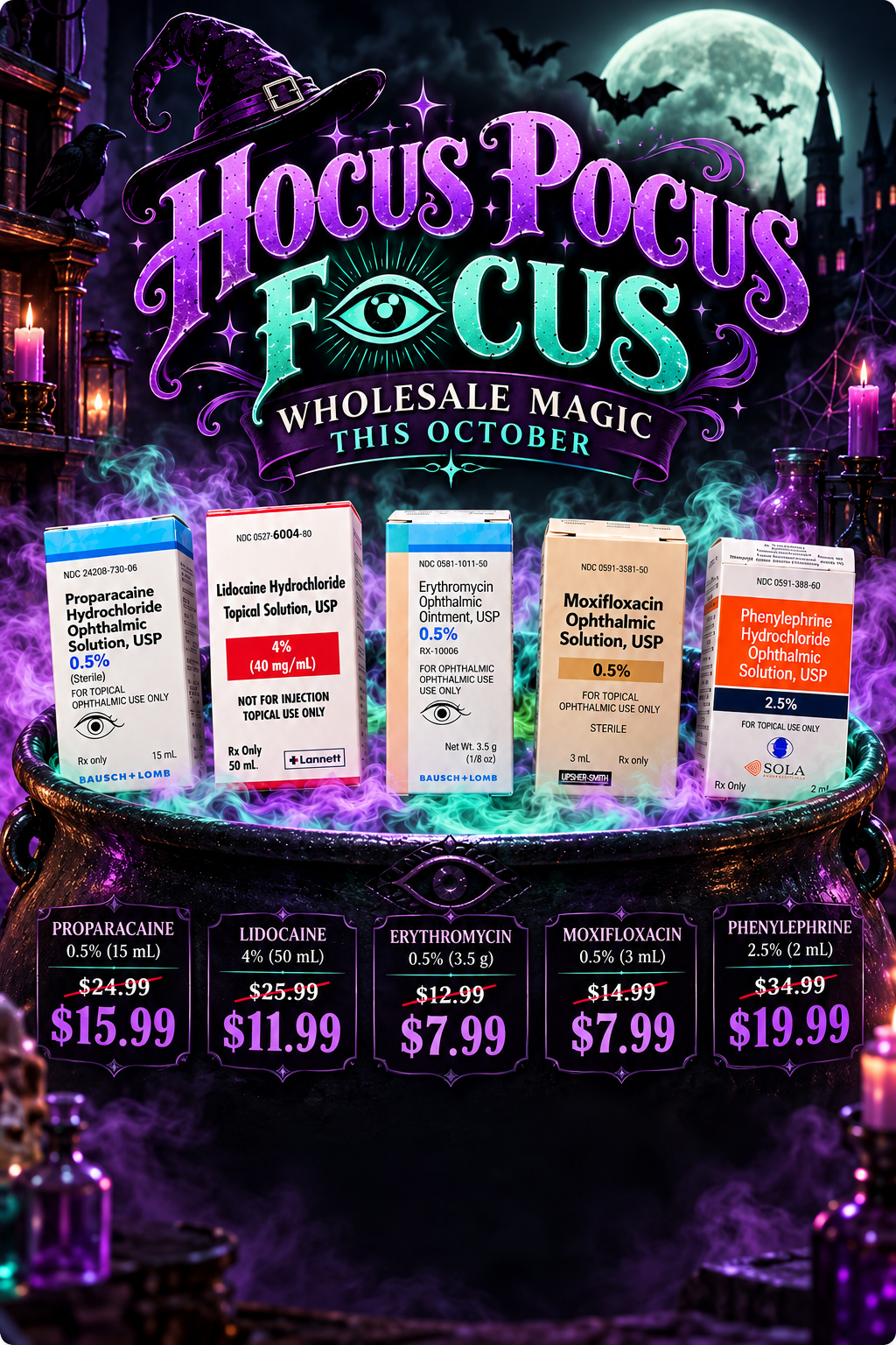 Anesthetics and Topicals Sale Flyer