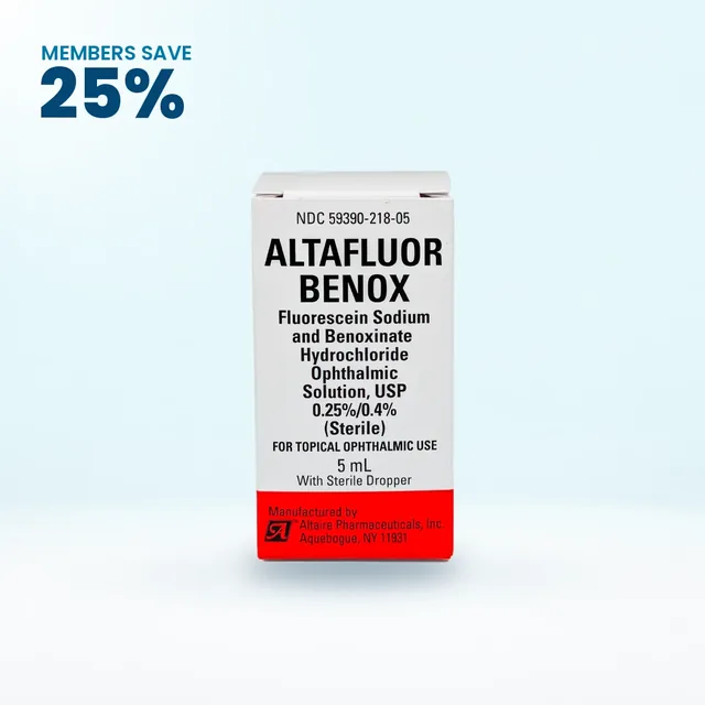 Altafluor Benox, Retina Alliance members save 25%