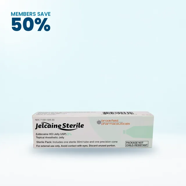 Jelcaine Lidocaine 2% Jelly, Retina Alliance members save 50%