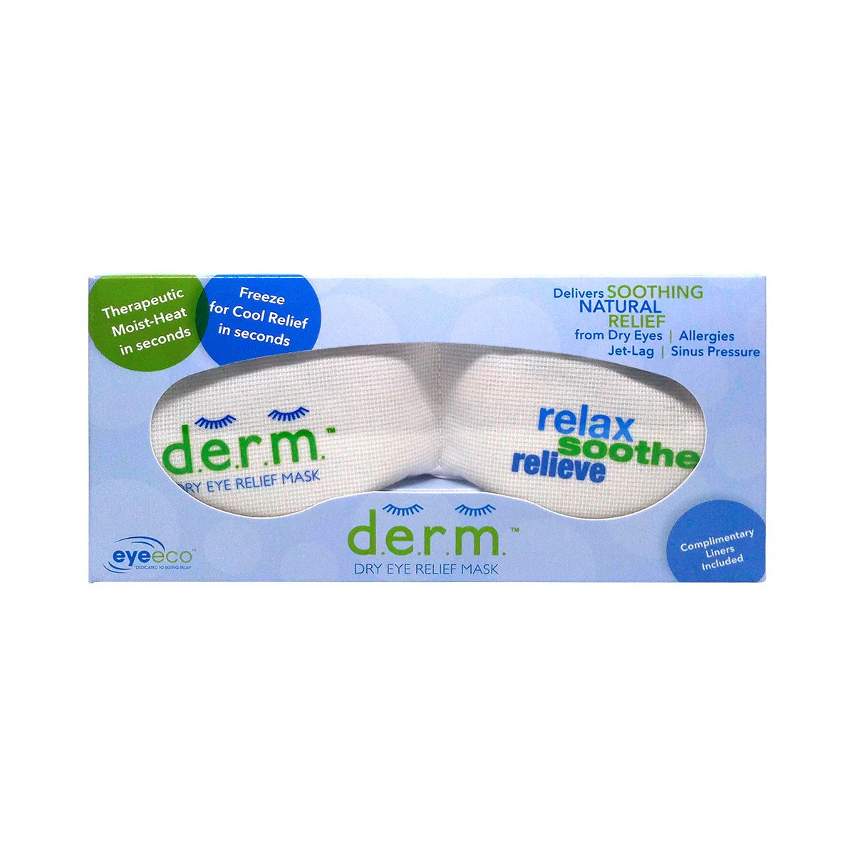 D.E.R.M. Dry Eye Relief Mask (Mask Only)