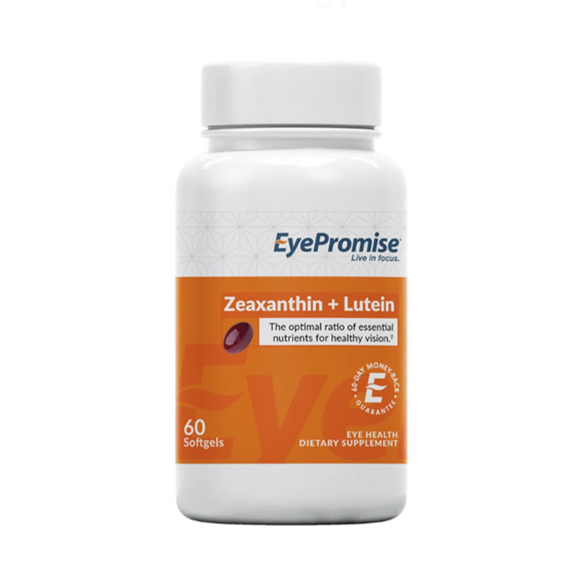 Product photo of EyePromise Zeaxanthin + Lutein Eye Vitamin - 60 Softgels
