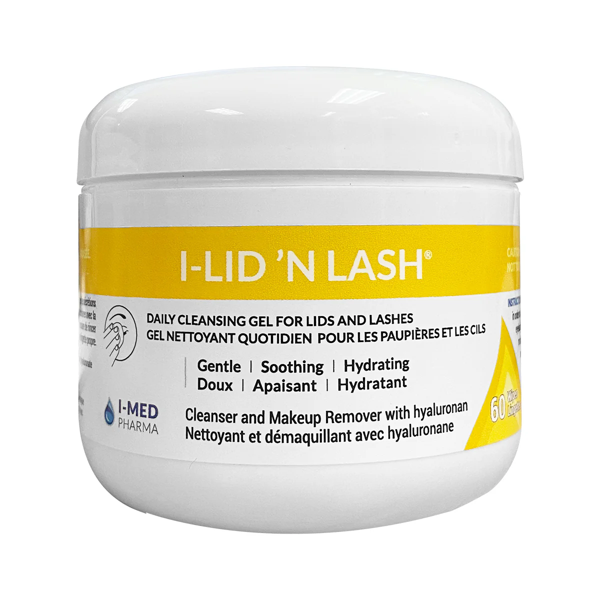 Wipes for Sensitive Eyes (60ct)