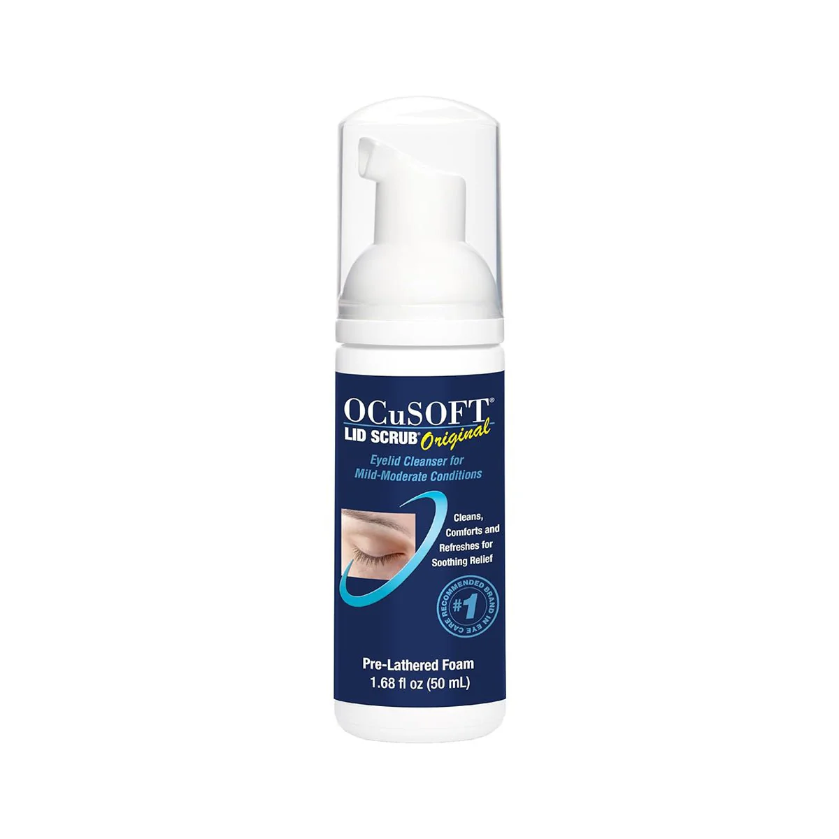 OCuSOFT Lid Scrub Original foaming eyelid cleanser