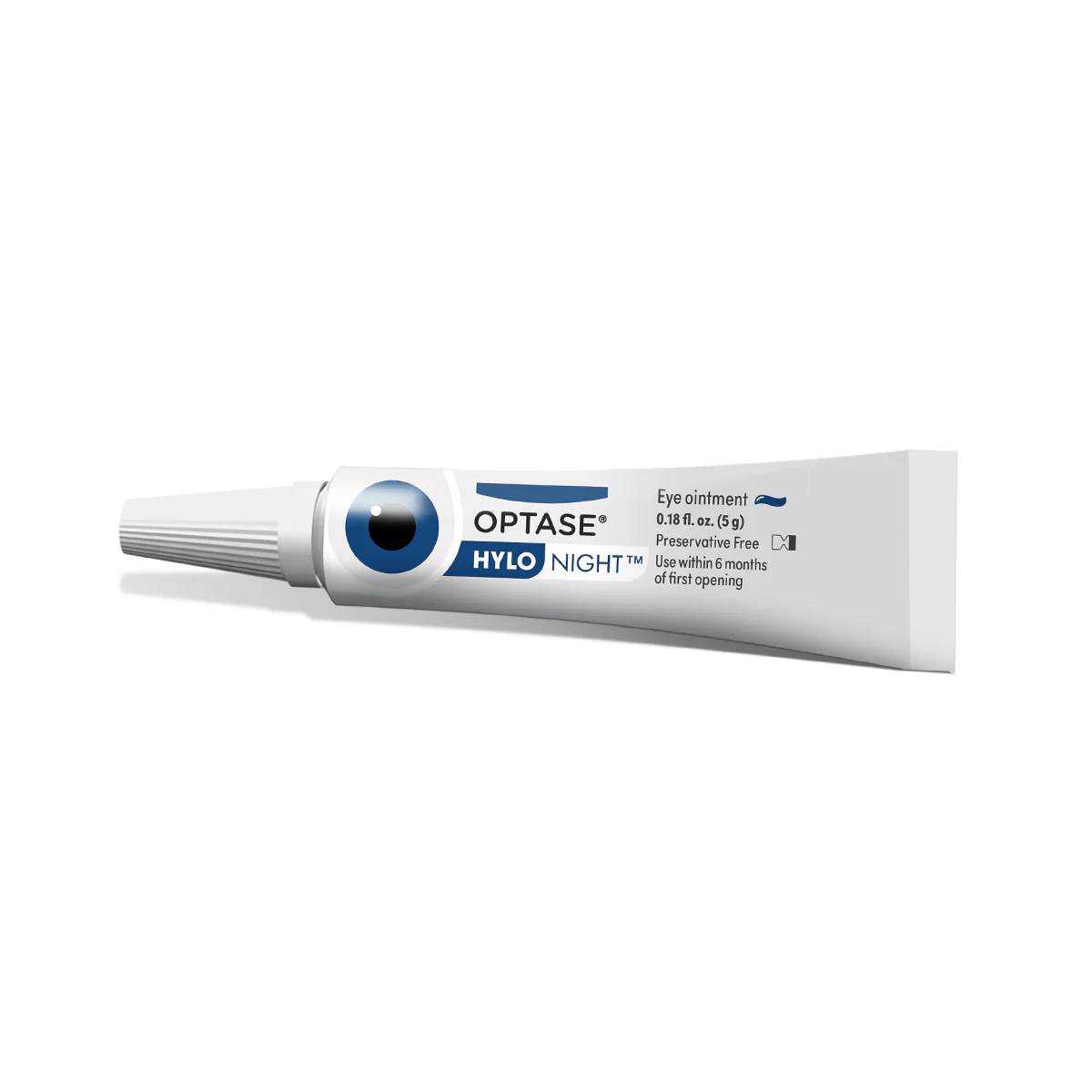 Product photo of Optase Hylo Night preservative-free ointment