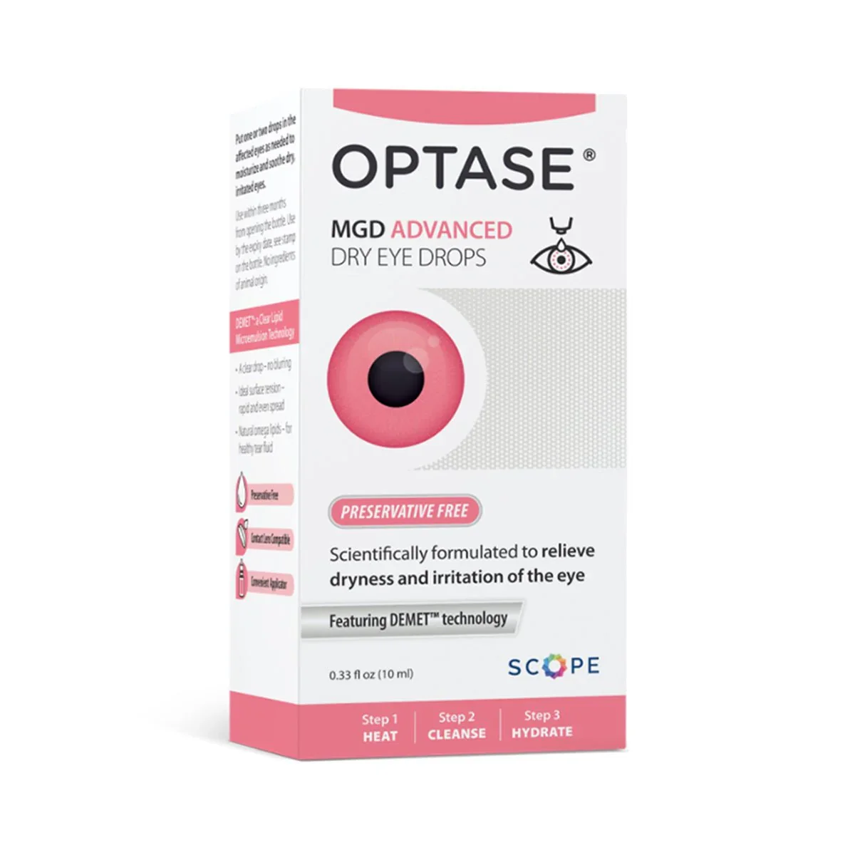 Product photo of Optase MGD Advanced preservative-free eye drops