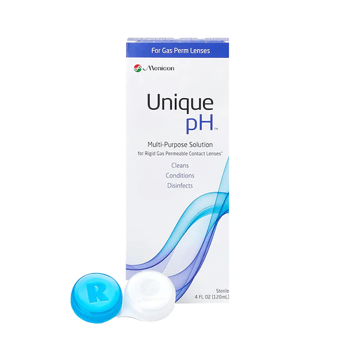 Unique pH gas permeable lens solution