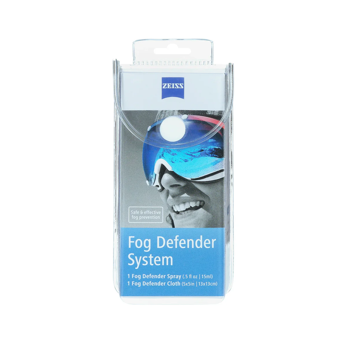 ZEISS Fog Defender anti-fog spray for glasses with microfiber cloth