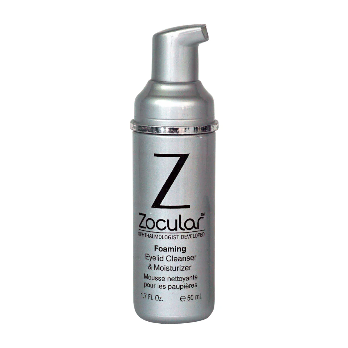 Product photo of ZocuFoam Eyelid Cleanser Foam and Moisturizer